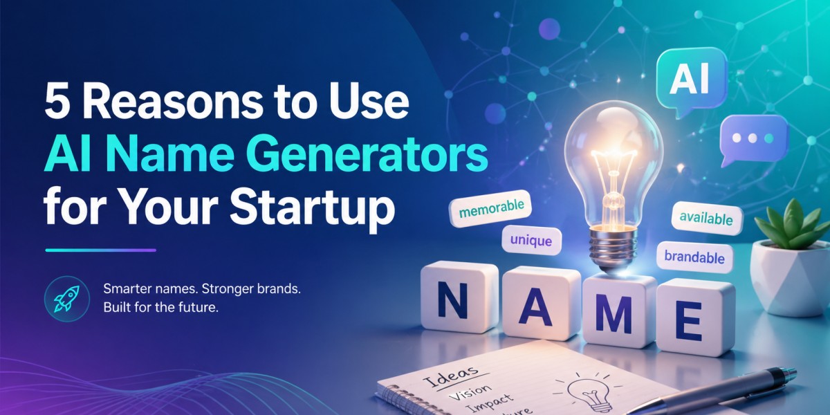 5 Reasons to Use AI Name Generators for Your Startup