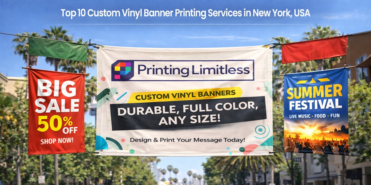 Top 10 Custom Vinyl Banner Printing Services in New York, USA