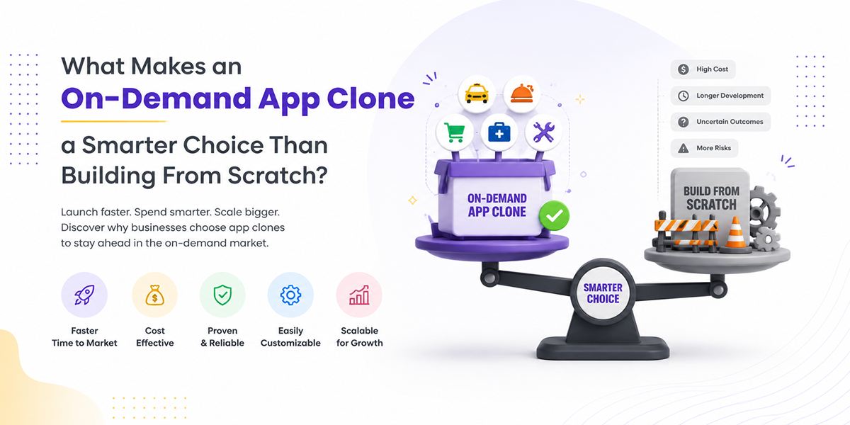 What Makes an On-Demand App Clone a Smarter Choice Than Building From Scratch?