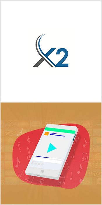 x2 mobile media news development - Sabma Digital